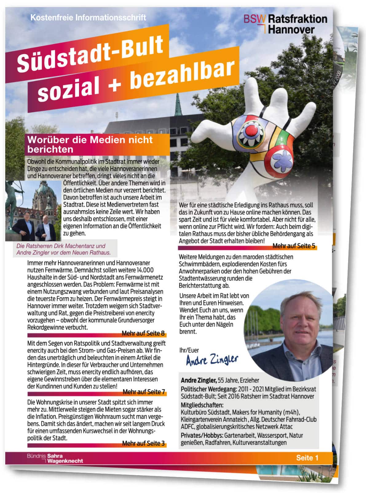 Zeitung-Südstadt